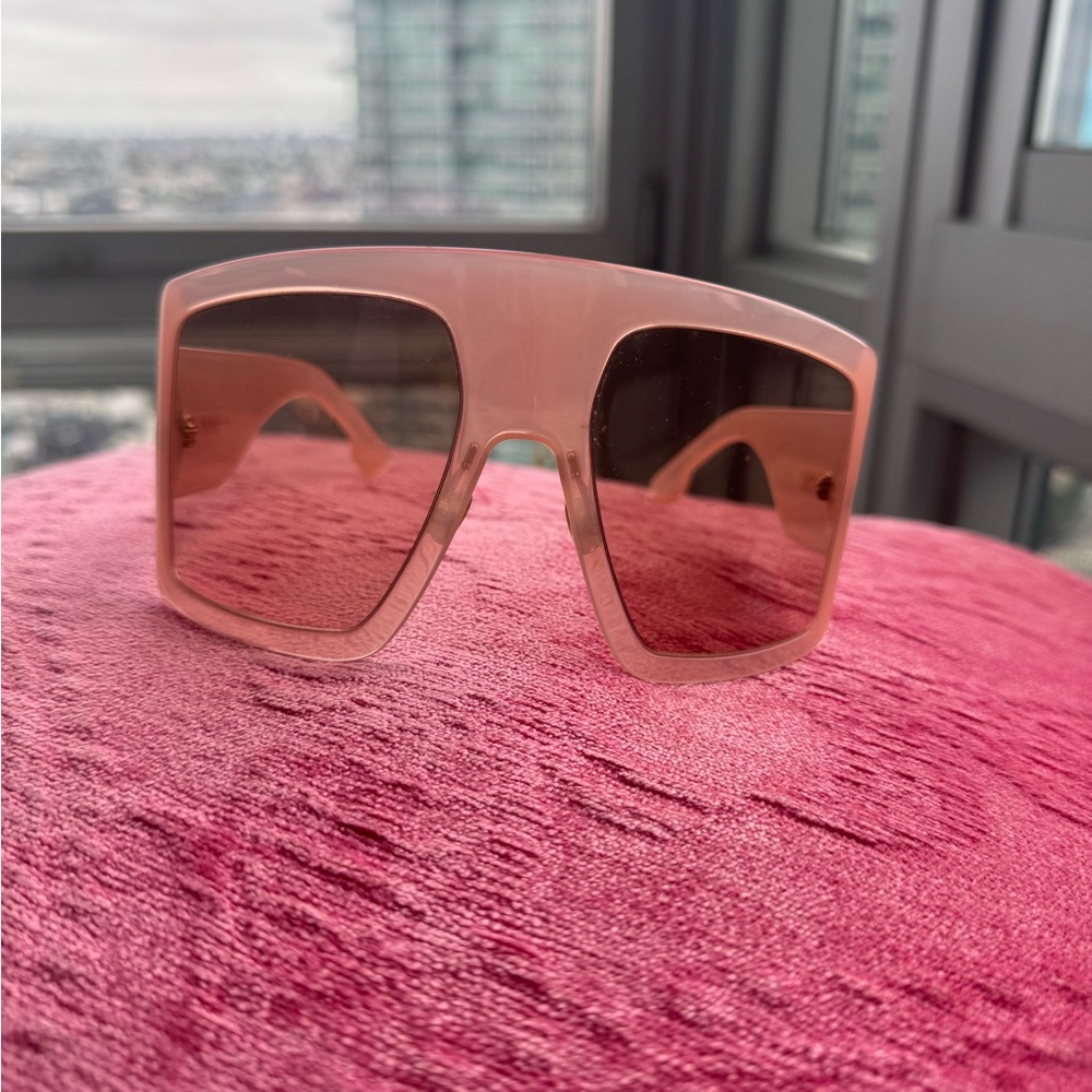 Dior Oversized Pink Sunglasses